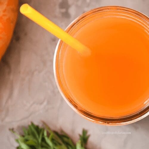 weight loss carrot juice