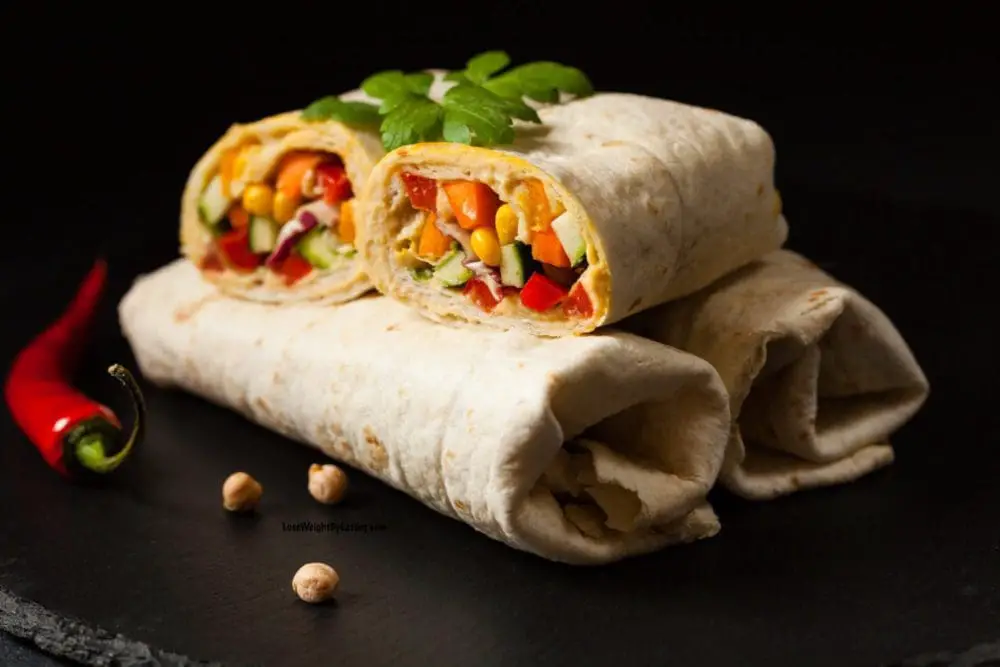 Hummus Vegan Wrap Recipes