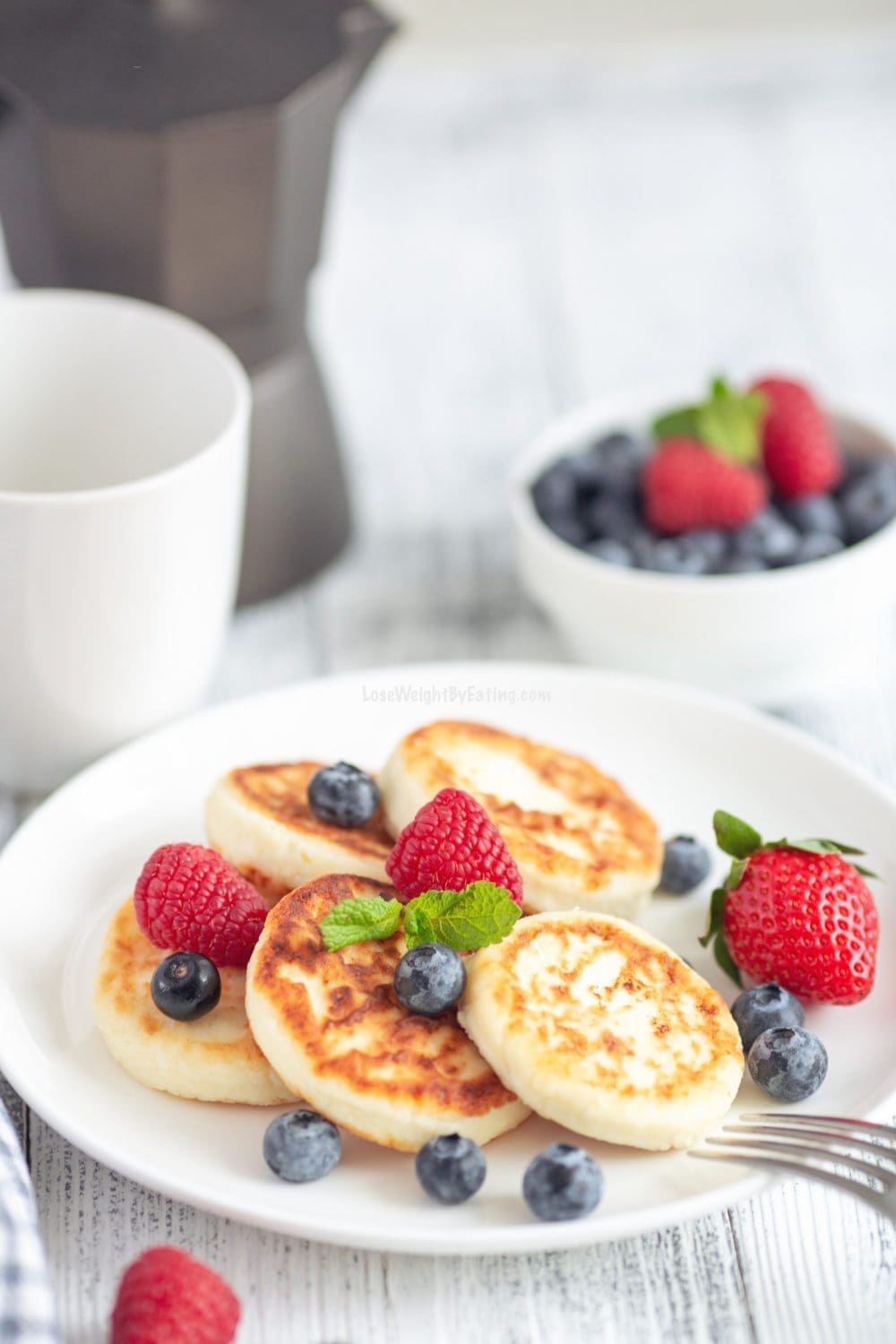 Healthy Cottage Cheese Pancakes (Protein Pancakes)