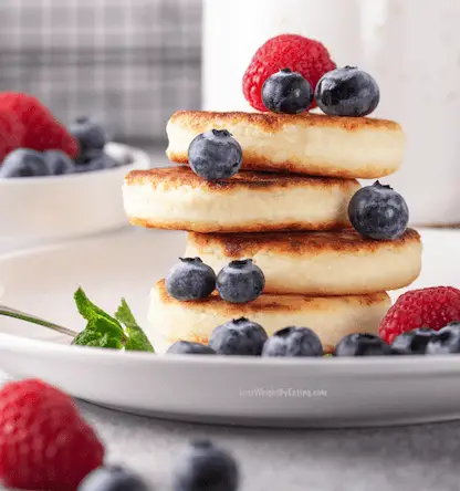 Protein Pancakes with Cottage Cheese