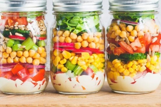 Meal Prep Salad Jar Recipes