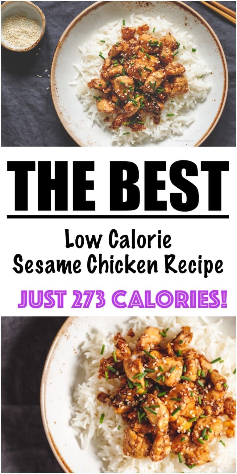 Low Calorie Chinese Sesame Chicken Lose Weight By Eating