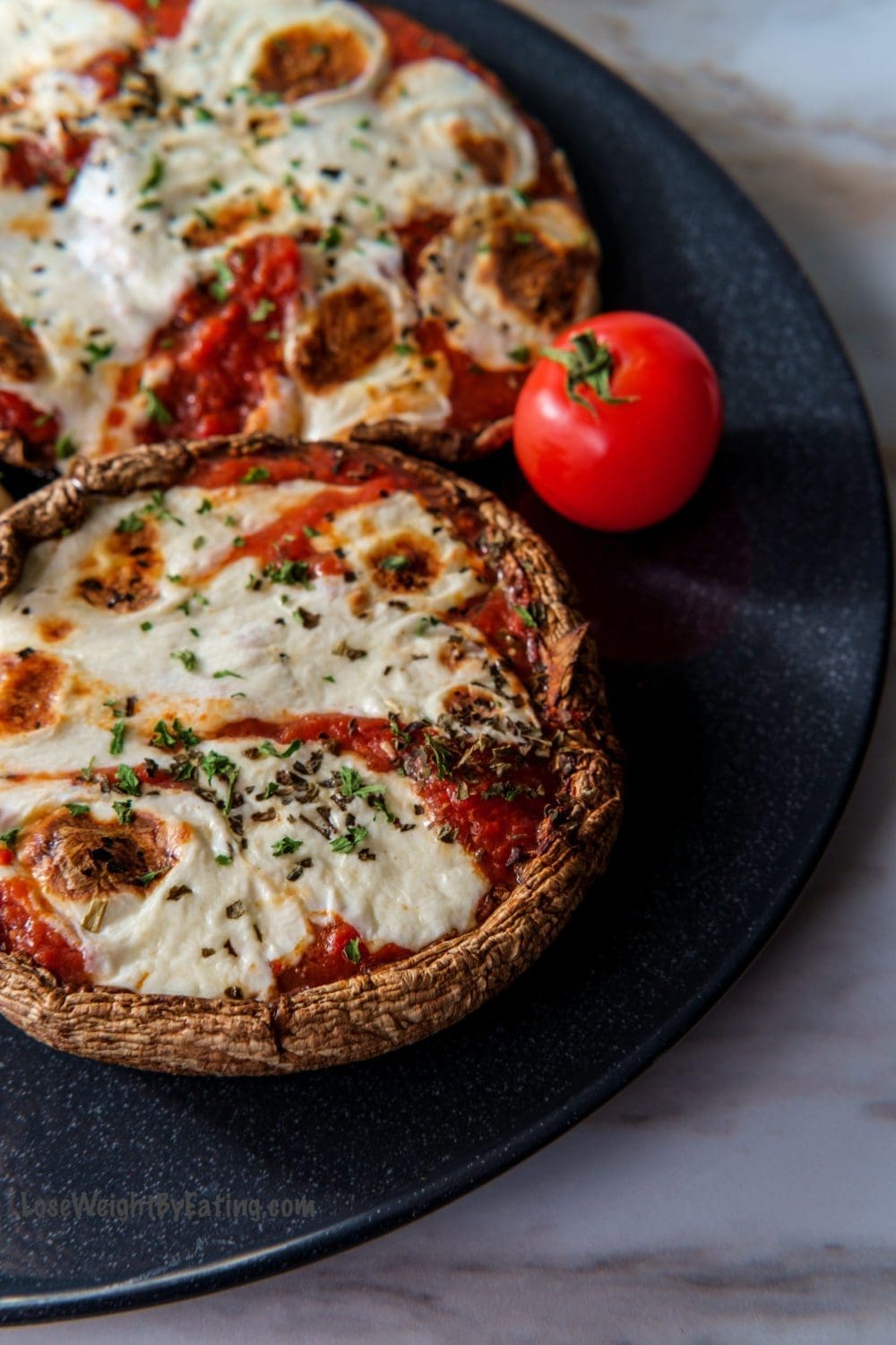 Portobello Mushroom Pizzas