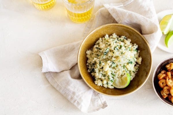 Cilantro Lime Cauliflower Rice