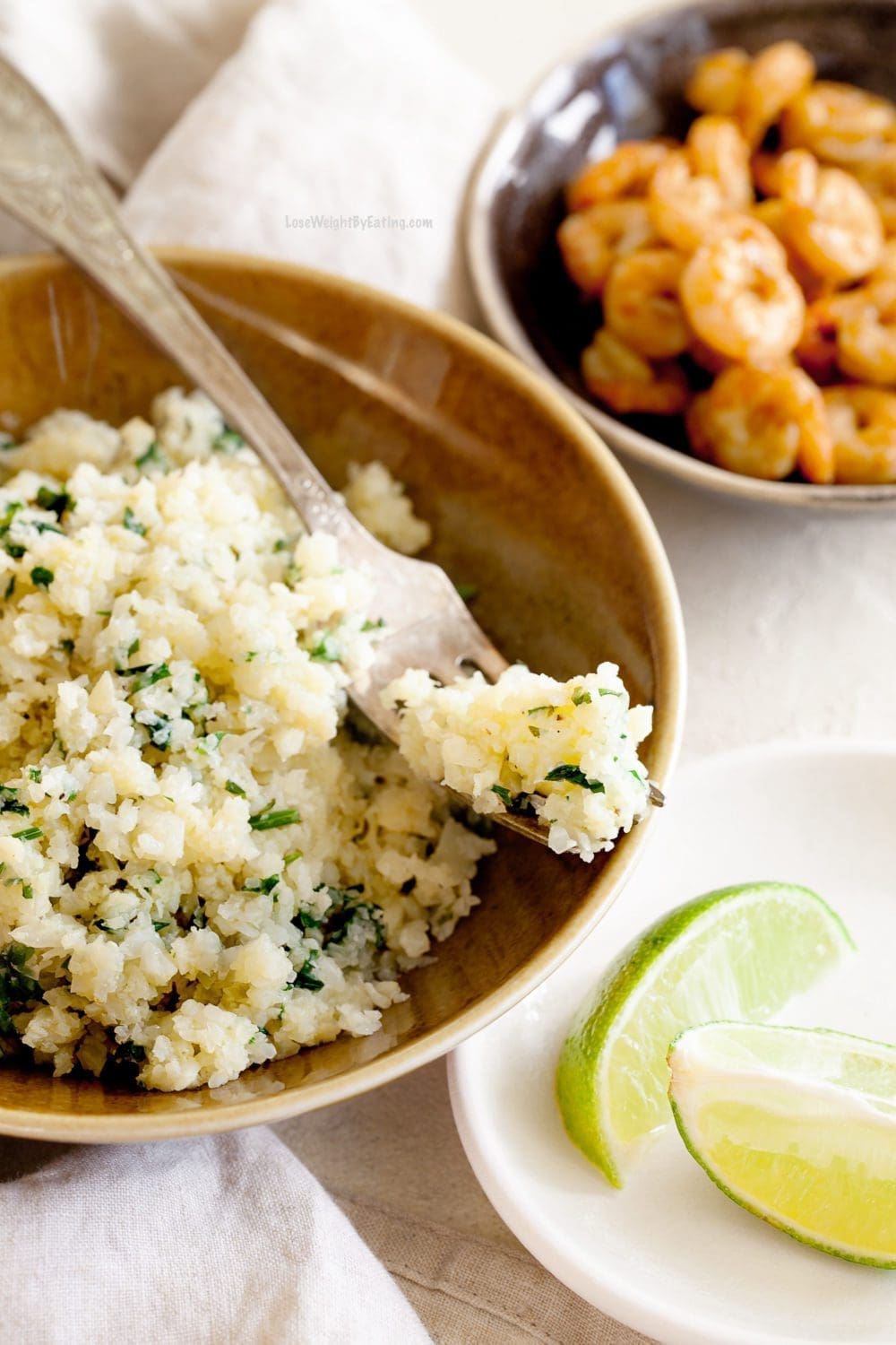 Cilantro Lime Cauliflower Rice