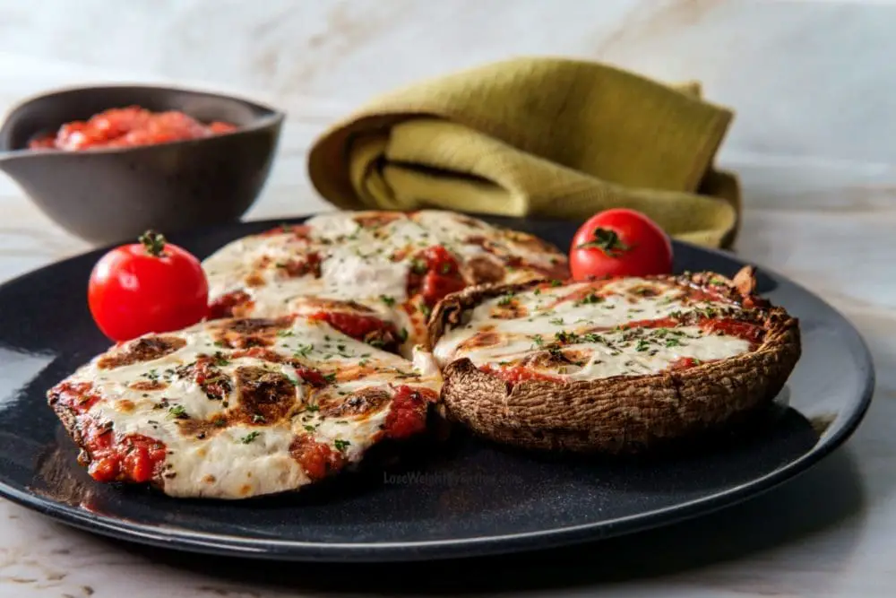 Portobello Mushroom Pizzas