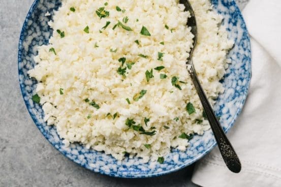 Homemade Cauliflower Rice