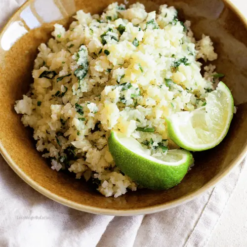 Cilantro Lime Cauliflower Rice