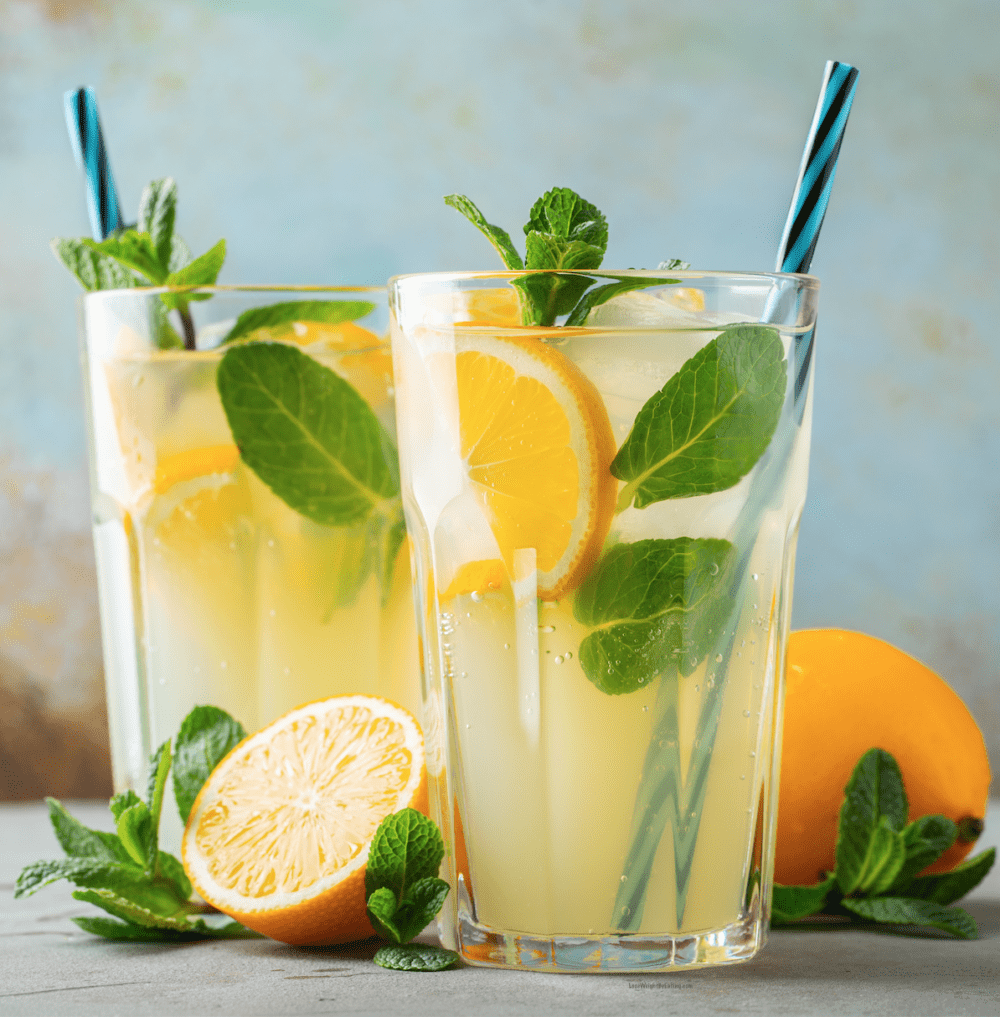 Low Calorie "Hard" Lemonade Cocktail