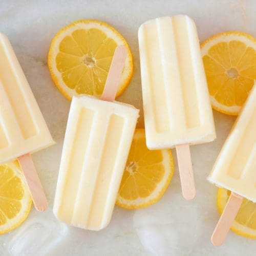 Lemon PoLemon Popsicles Recipe psicles Recipe