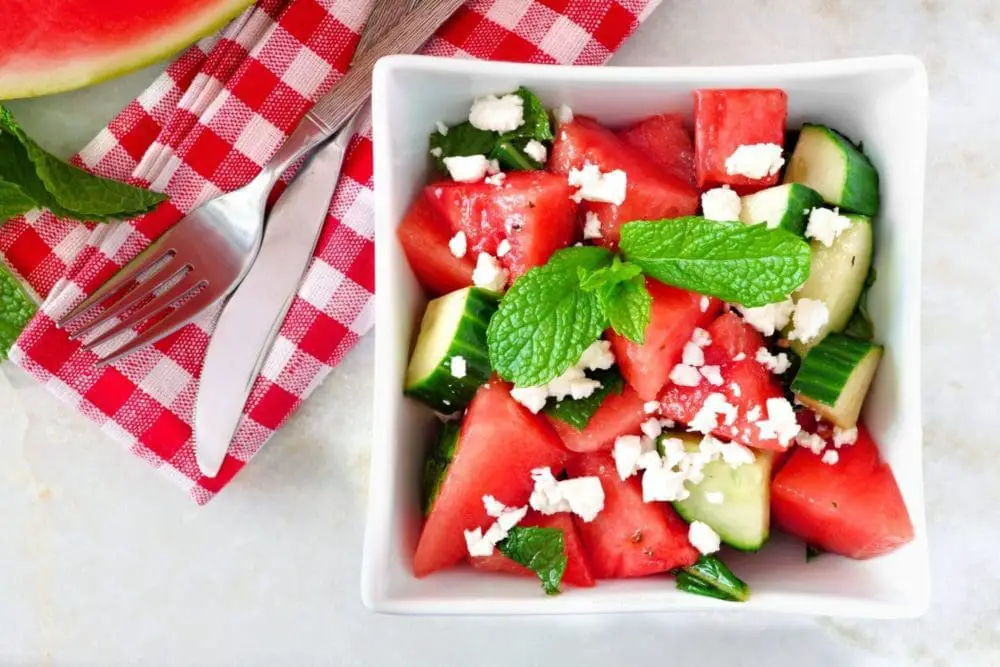 Watermelon Feta Salad