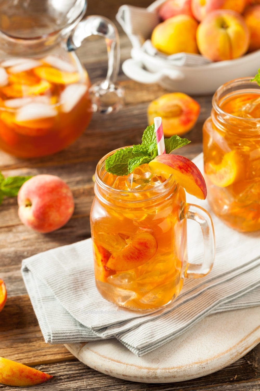 Sweet Peach Iced Tea