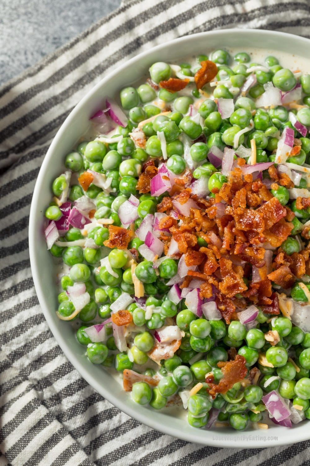 Bacon Pea Salad Recipe