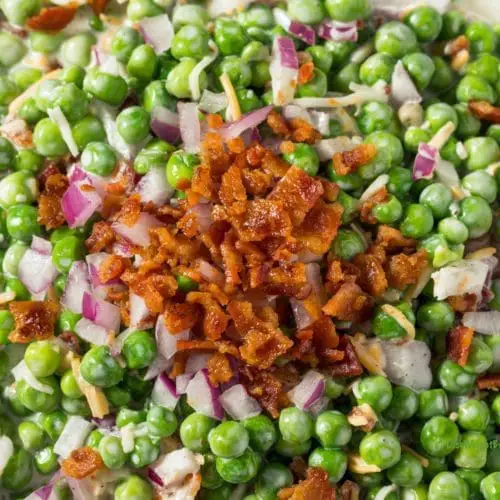 Bacon Pea Salad Recipe