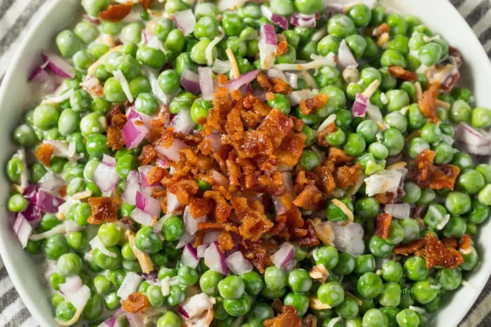 Bacon Pea Salad Recipe