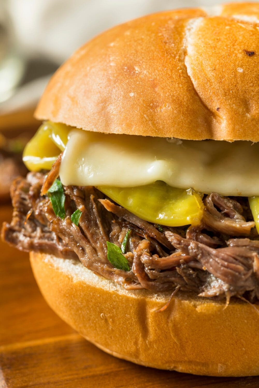 Low Calorie Mississippi Pot Roast Sandwiches