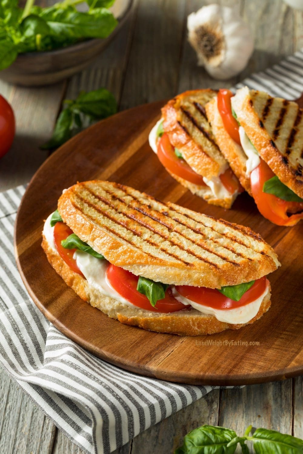 Caprese Panini Sandwich