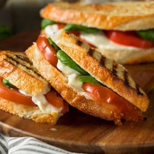 Caprese Panini Sandwich