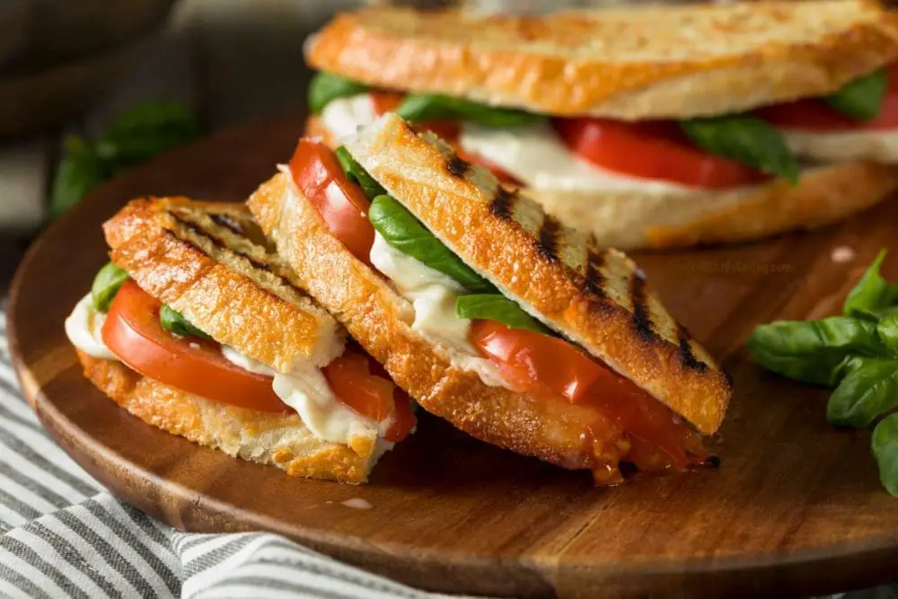 Caprese Panini Sandwich