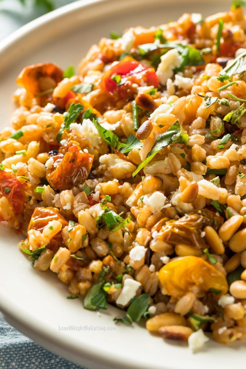 Mediterranean Farro Salad Recipe