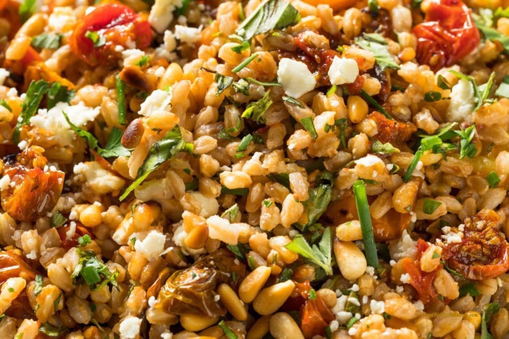 Mediterranean Farro Salad Recipe