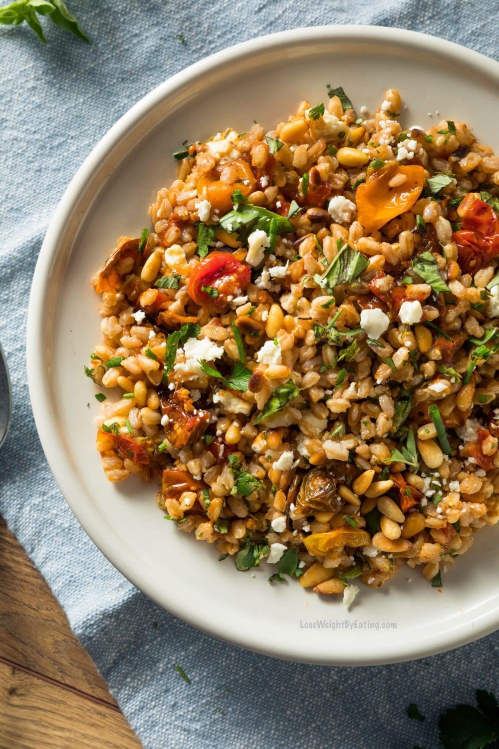 Mediterranean Farro Salad Recipe