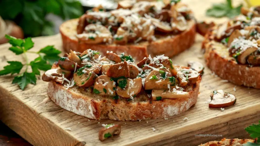 Garlic Mushroom Toasts