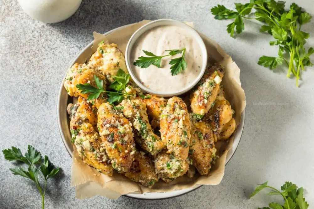 Garlic Parmesan Chicken Wings