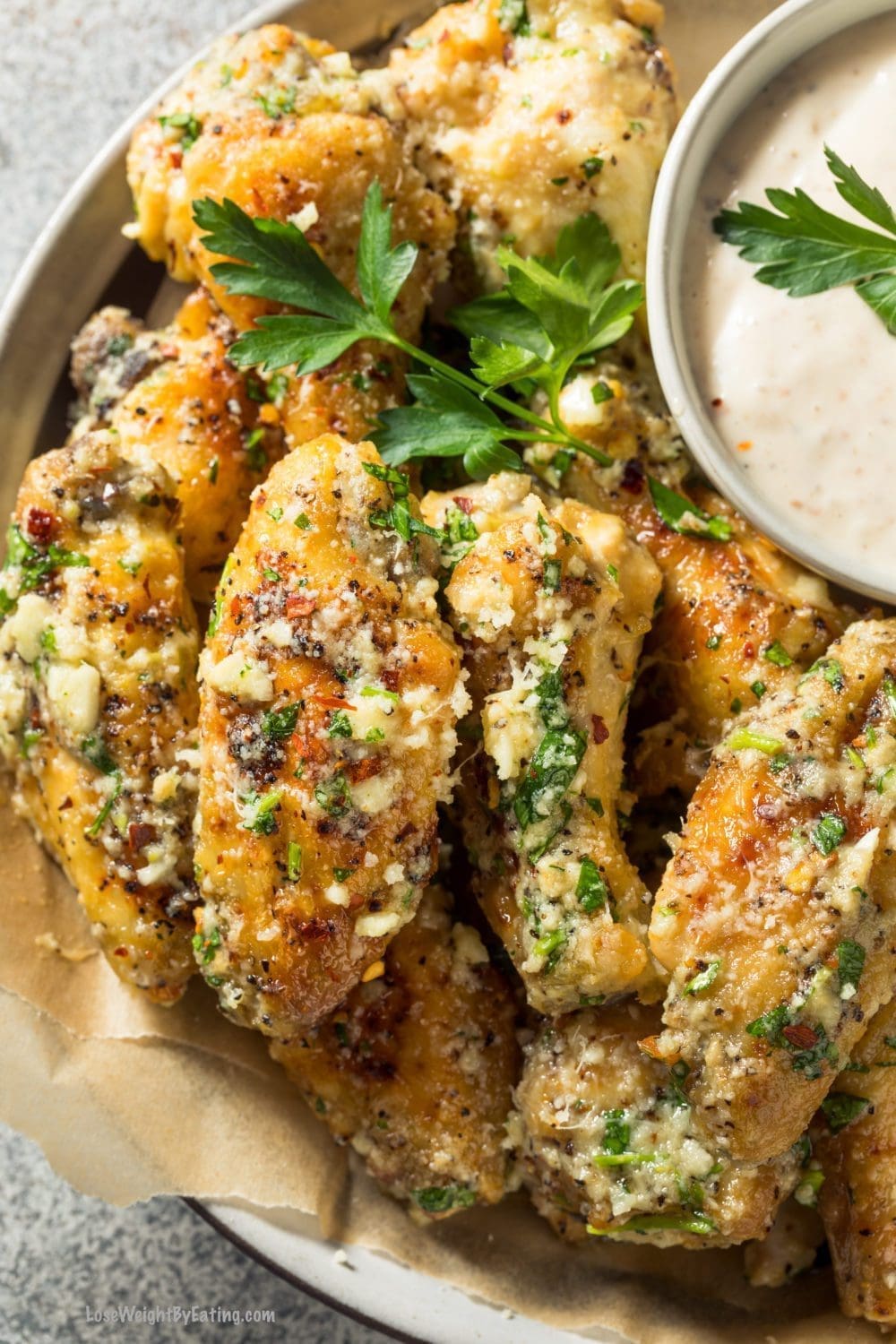 Garlic Parmesan Chicken Wings