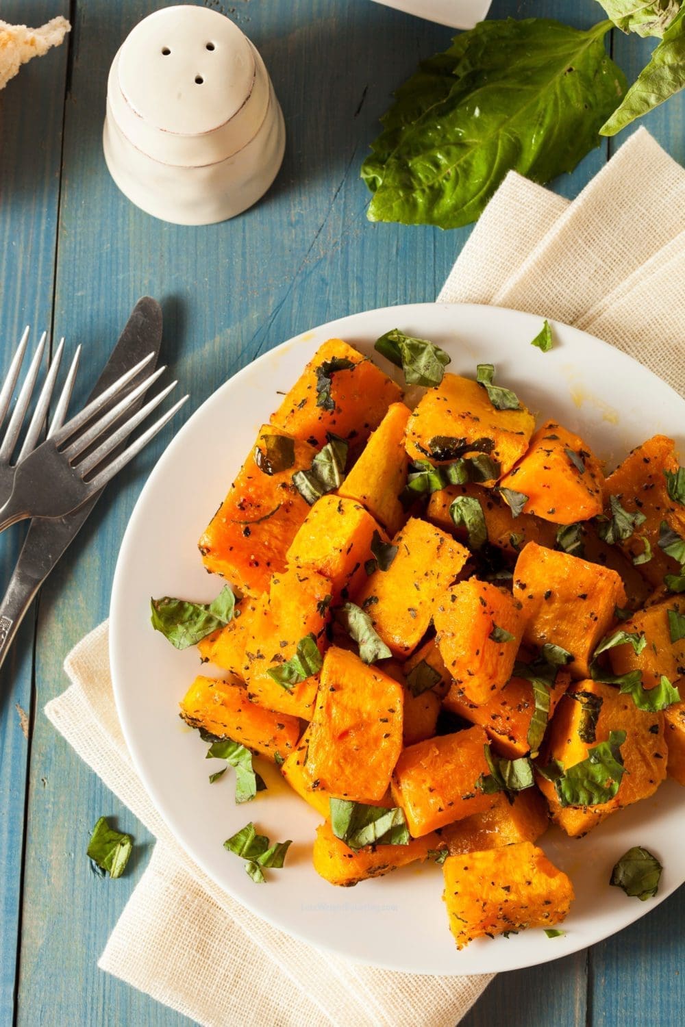 Roasted Butternut Squash Cubes