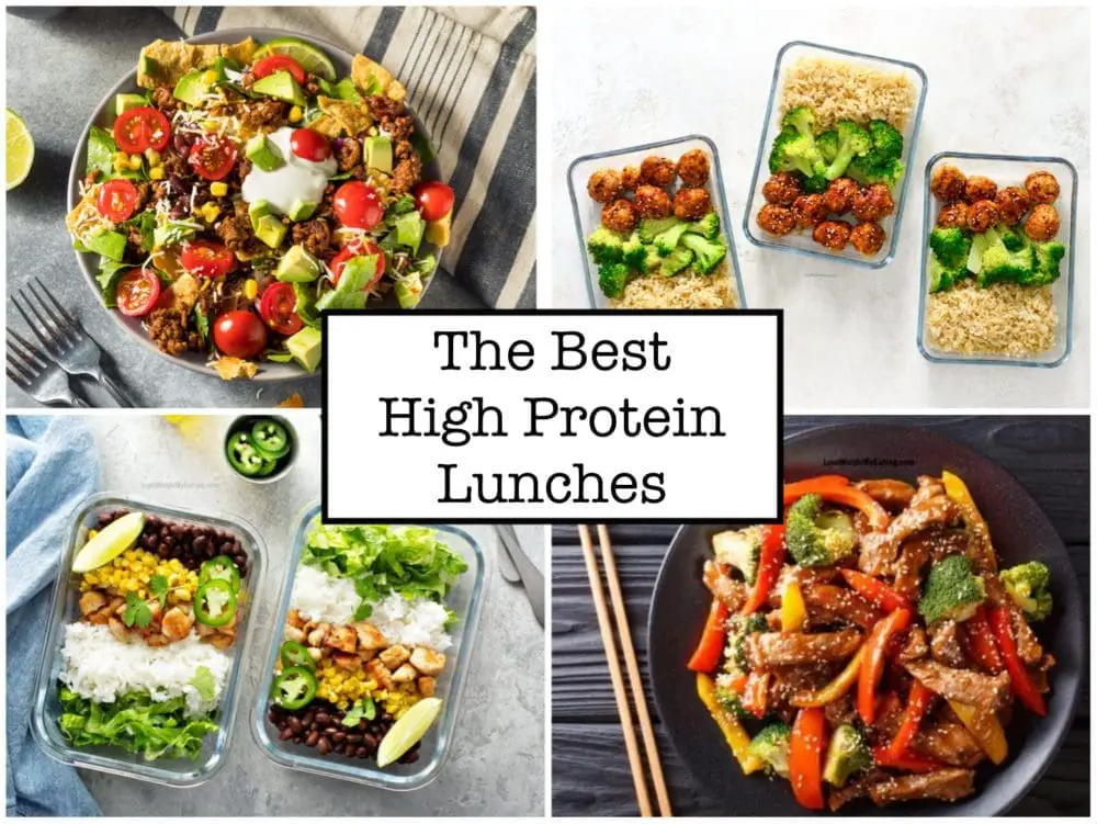 high protein lunches