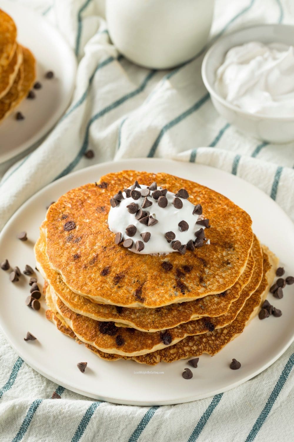 chocolate chip protein pancakes recipe