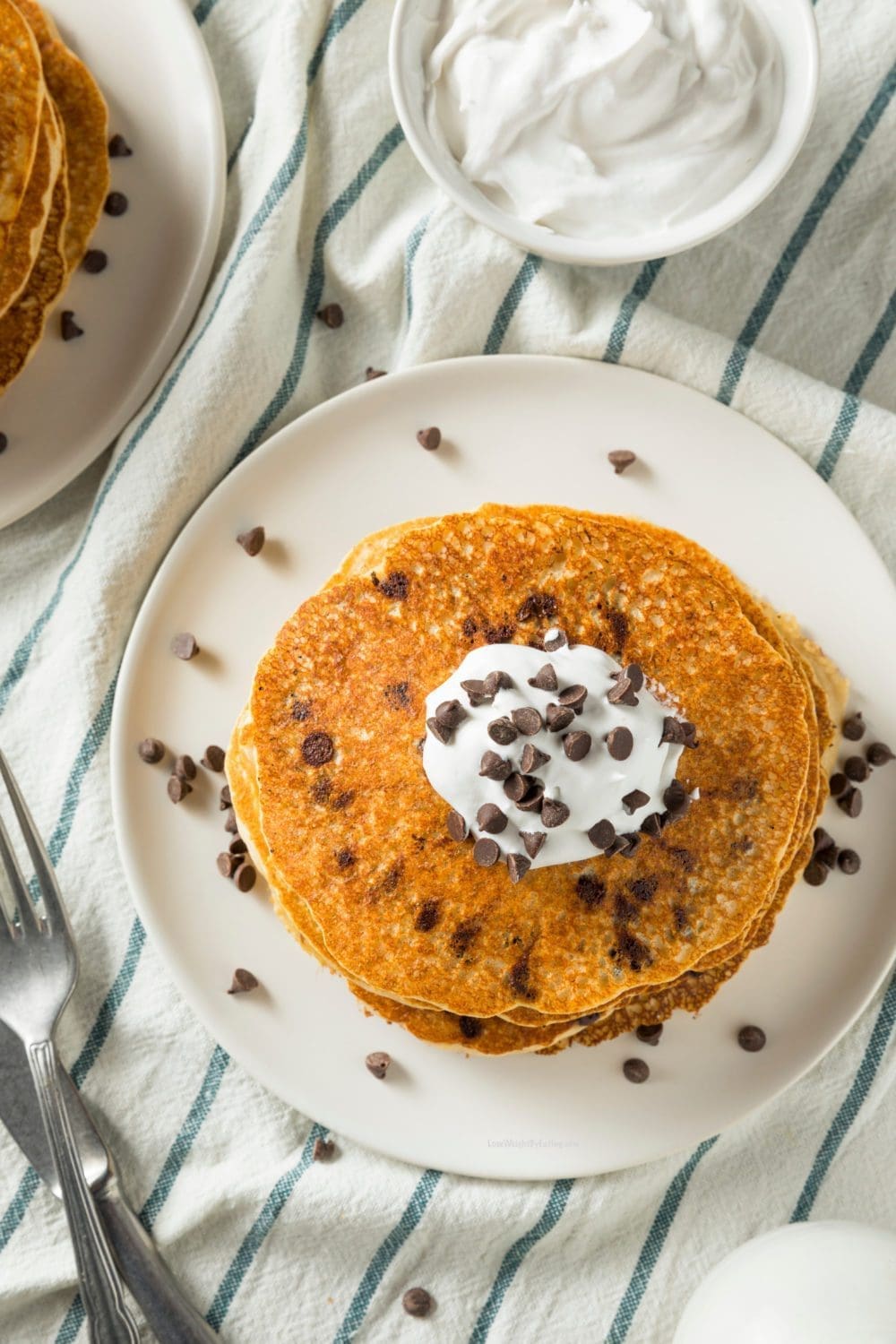 chocolate chip protein pancakes recipe