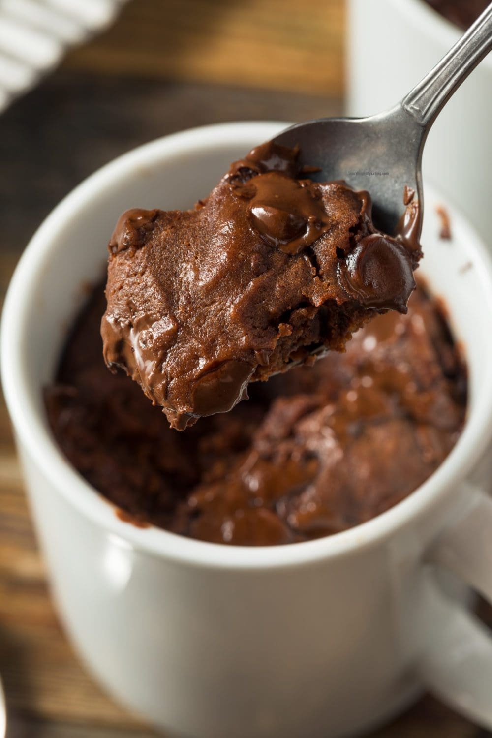 Healthy Chocolate Protein Mug Cake