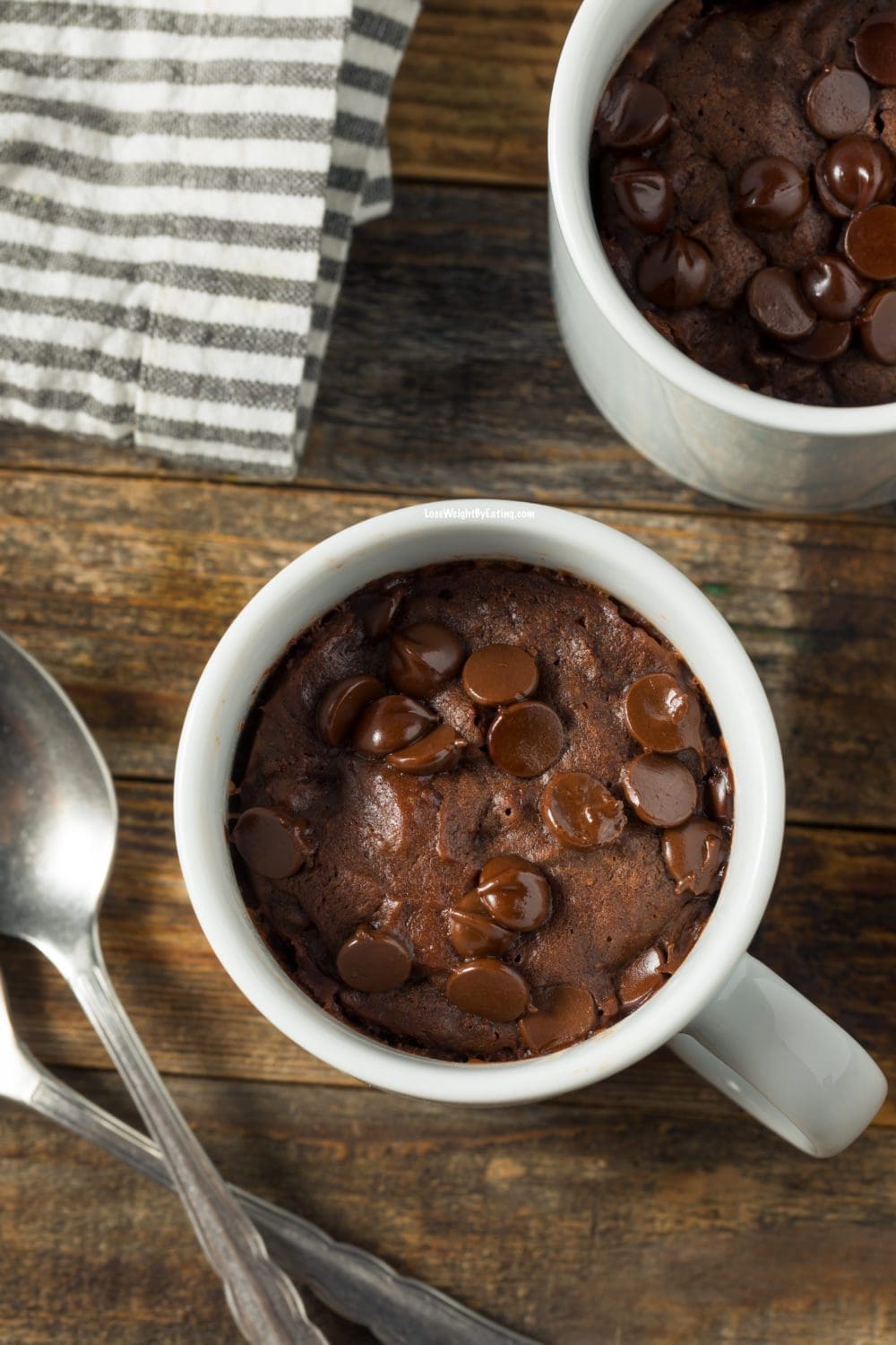 Healthy Chocolate Protein Mug Cake