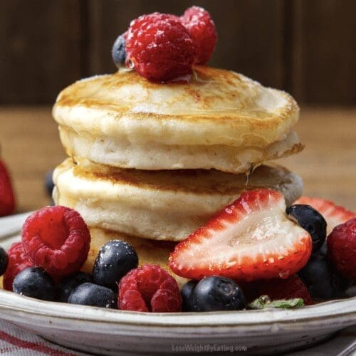 Ricotta Lemon Pancakes