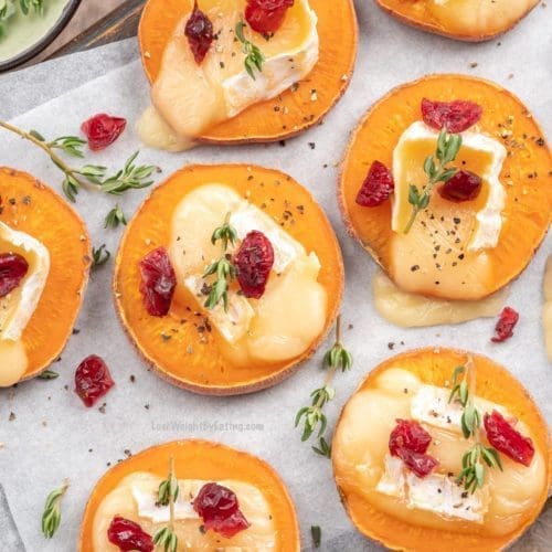 Brie and Sweet Potato Appetizer