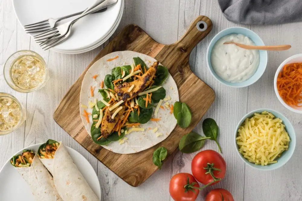 Tandoori Chicken Wrap Recipes