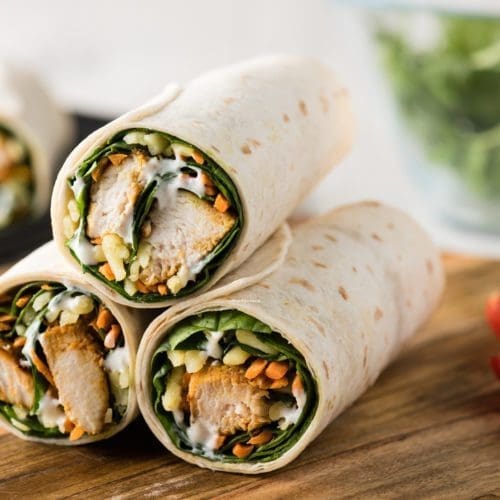 Tandoori Chicken Wrap Recipes