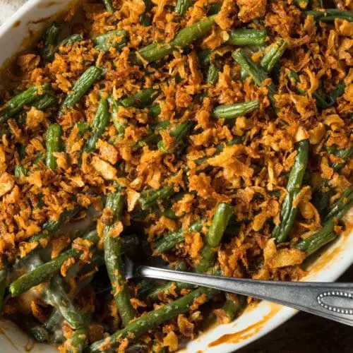 healthy recipe for green bean casserole