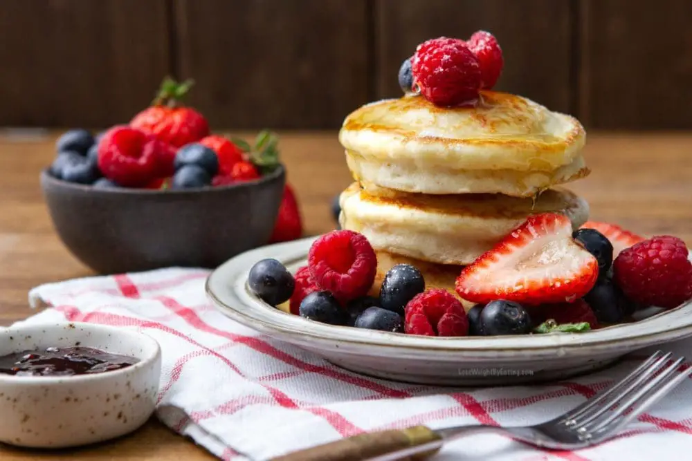 Ricotta Lemon Pancakes