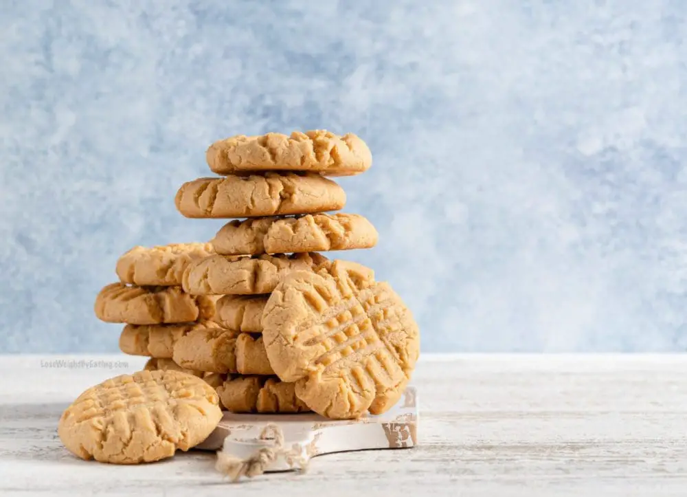 3 ingredient peanut butter cookies