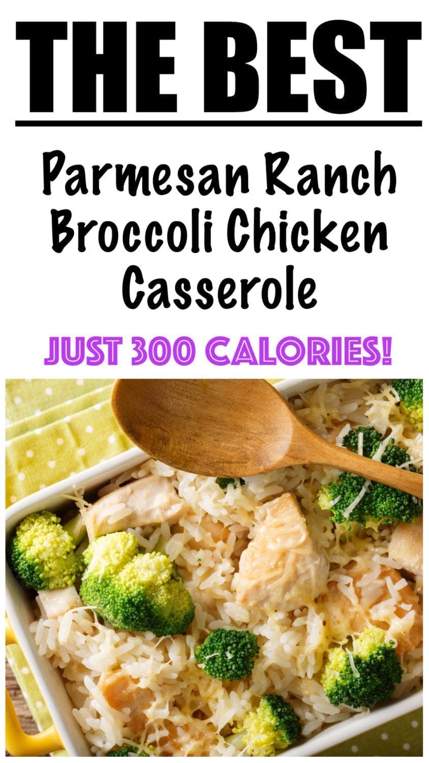 Parmesan Ranch Broccoli Chicken Casserole