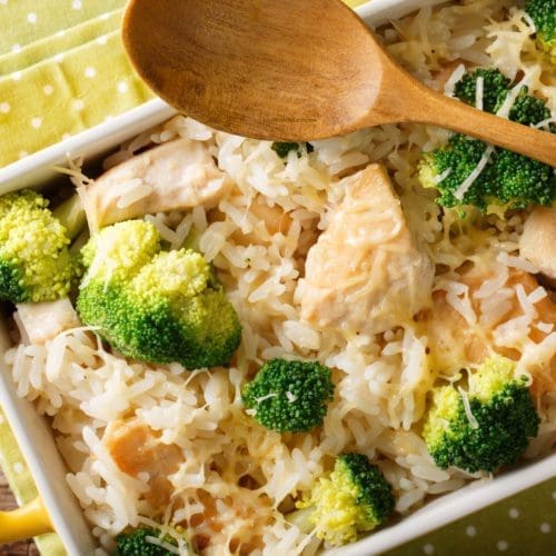 Broccoli Chicken Casserole with Rice