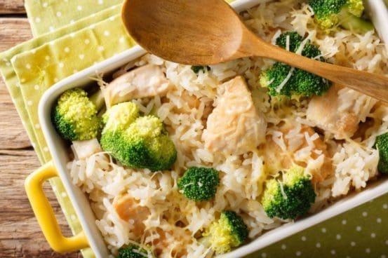 Broccoli Chicken Casserole with Rice