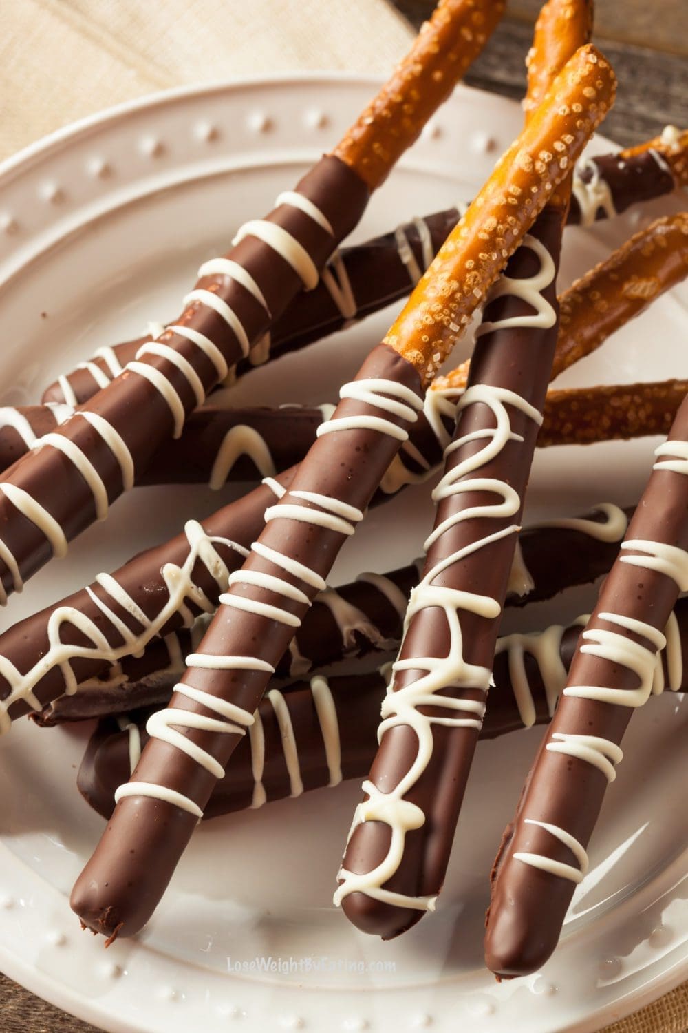 chocolate covered pretzels