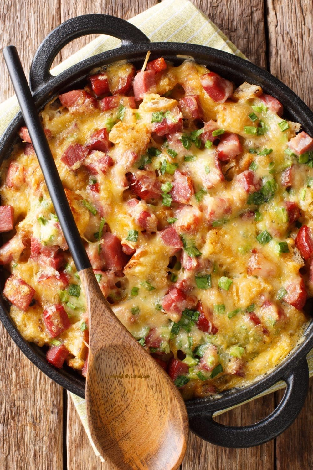 ham and potato breakfast casserole