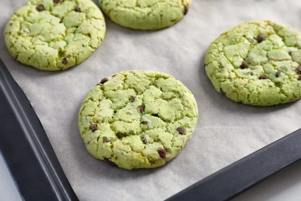 Mint Chocolate Chip Cookies Recipe