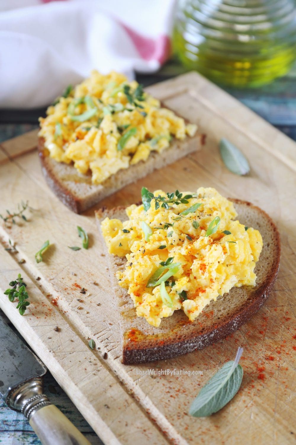 Scrambled Egg Toast Recipe