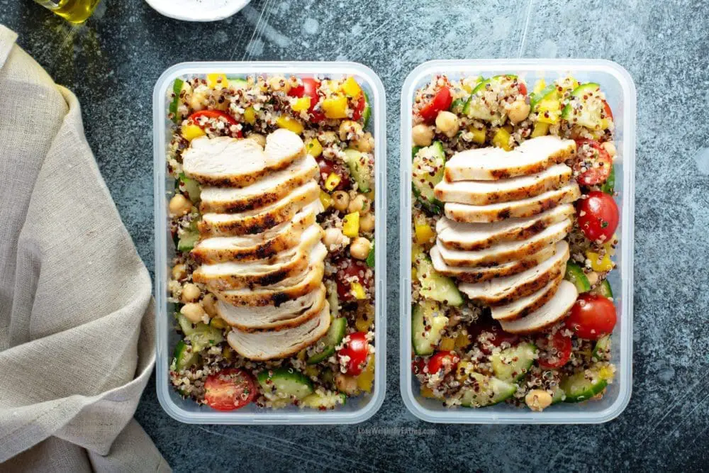 Chicken and Quinoa Tabbouleh Salad